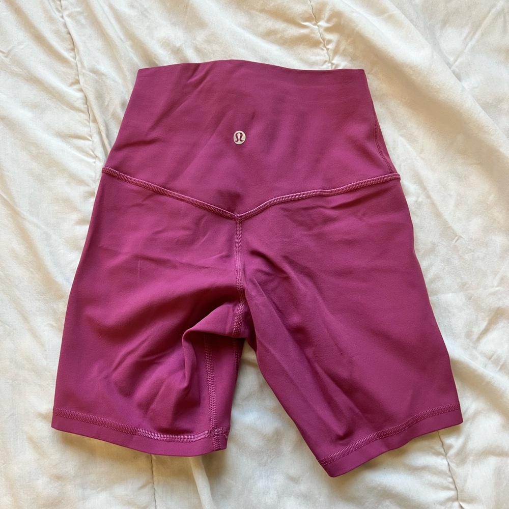 Lululemon 6” align shorts velvet dust